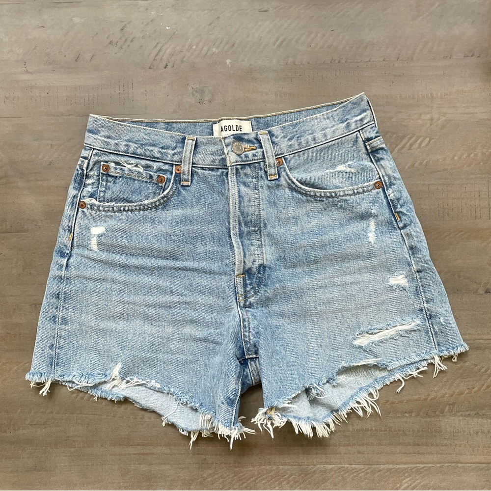 Agolde Parker Long Shorts